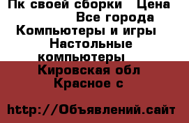 Пк своей сборки › Цена ­ 79 999 - Все города Компьютеры и игры » Настольные компьютеры   . Кировская обл.,Красное с.